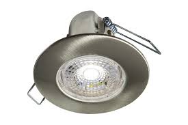 Brushed Chrome rim Downlight 